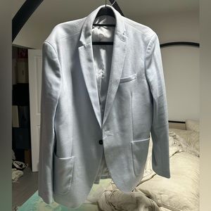 Dando Men’s Sky Blue Blazer
